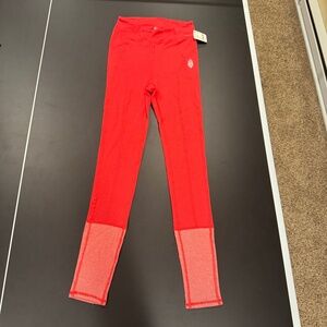 FP Movement X Moonlight Base Layer Legging In Coral Winterberry~Size XSmall~NWT